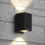 Светильник уличный светодиодный Feron DH055 Бостон на стену 2х5W теплый свет (3000K) черный - 