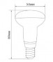 Лампа светодиодная R50 E14 16LED 7W 220V 6400K LB-450, FERON Feron, артикул: 25515 - 