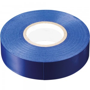 Изоляционная лента STEKKER INTP01315-10 0,13*15 мм. 10 м. синяя Изоляционная лента STEKKER INTP01315-10 0,13*15 мм. 10 м. синяя