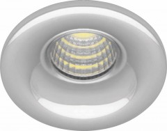 Встраиваемый светодиодный светильник LN003, 3W, 210 Lm, 4000К, хром Feron, артикул: 28772