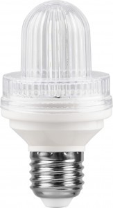 Лампа-строб Feron LB-377 E27 2W холодный свет (6400К) Лампа-строб Feron LB-377 E27 2W холодный свет (6400К)