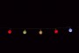 Гирлянда светодиодная "Ледяные шарики RGB", CL554 Feron, артикул: 26907 - 