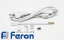 Светодиодный светильник 87s 4500K 9W с выключателем и сетевым шнуром , AL5028 Feron, артикул: 27806 - 