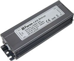 Трансформатор электронный для светодиодного чипа 60W 12V (драйвер), LB0006 Feron, артикул: 21056 Трансформатор электронный для светодиодного чипа 60W 12V (драйвер), LB0006 Feron, артикул: 21056