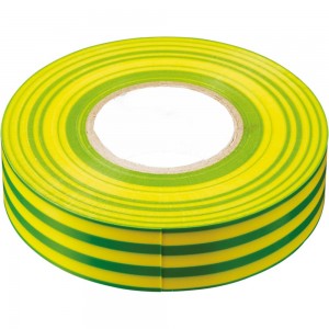 Изоляционная лента STEKKER INTP01315-20 0,13*15 мм. 20 м. желто-зеленая Изоляционная лента STEKKER INTP01315-20 0,13*15 мм. 20 м. желто-зеленая