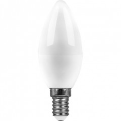 Лампа светодиодная SAFFIT SBC3709 Свеча E14 9W холодный свет (6400К)