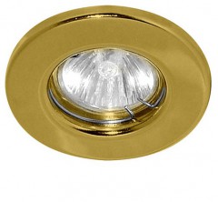Светильник потолочный, MR16 G5.3 золото, DL10 Feron, артикул: 15110