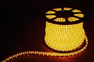 Дюралайт (световая нить) со светодиодами, 2W 100м 230V 36LED/м 13мм, желтый, LED-R2W Feron, артикул: 26062 Дюралайт (световая нить) со светодиодами, 2W 100м 230V 36LED/м 13мм, желтый, LED-R2W Feron, артикул: 26062