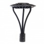 Светодиодный уличный светильник Feron SP7010 50W на столб теплый свет (3000К) черный - 