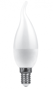 Лампа светодиодная Feron Свеча на ветру E14 11W холодный свет (6400К) LB-770 Лампа светодиодная Feron Свеча на ветру E14 11W холодный свет (6400К) LB-770