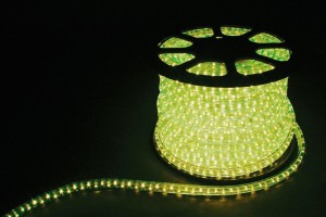 Дюралайт (световая нить) со светодиодами, 2W 100м 230V 36LED/м 13мм, лимонный, LED-R2W Feron, артикул: 26206 Дюралайт (световая нить) со светодиодами, 2W 100м 230V 36LED/м 13мм, лимонный, LED-R2W Feron, артикул: 26206
