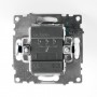 Выключатель 3-клавишный (механизм) STEKKER GLS10-7108-03 250V 10А серия Катрин, серебро - 