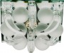 Светильник потолочный,JCD9 35W G9, прозрачный,прозрачный, СD2535 (с лампой) Feron, артикул: 28235 - 
