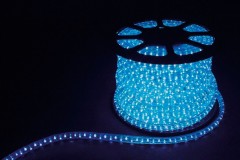 Дюралайт (световая нить) со светодиодами, 2W 100м 230V 36LED/м 13мм, синий, LED-R2W Feron, артикул: 26065