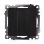Выключатель 3-клавишный (механизм) STEKKER GLS10-7108-05 250V 10А серия Катрин, черный - 