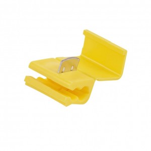 Зажим прокалывающий ответвительный STEKKER ЗПО-3-6мм2 желтый LD502-15 10 шт Зажим прокалывающий ответвительный STEKKER ЗПО-3-6мм2 желтый LD502-15 10 шт