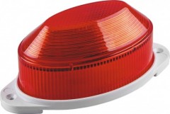 Cветильник стробоскоп светодиодный, 18LED 1,3W, красный STLB01