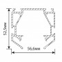 Профиль для магнитной трековой системы Feron S26 2м для натяжных потолков - 