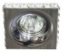 Светильник потолочный  MR16 MAX50W 12V G5.3, прозрачный, хром, DL202-C Feron, артикул: 28469 - 