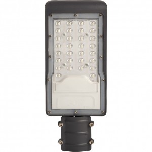 Светодиодный уличный консольный светильник Feron 30W холодный свет (6400К) серый SP3031 