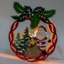 Световая фигура "Деревянный шар с Санта Клаусом", LT084 Feron, артикул: 26832 - 