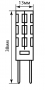 Лампа светодиодная Feron 48 светодиодов 3 Ватт 12 Вольт G4 4000K(дневной свет) LB-422 Feron, артикул: 25532 - 