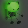 Светильник-ночник Feron "лягушка" зеленый FN1158 4LED 0.5W 220V Оснащен датчиком день/ночь - 
