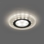 Светильник встраиваемый Feron с белой LED подсветкой MR16 G5.3 круг белый матовый CD8060 - 