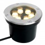 Светодиодный светильник тротуарный Feron SP2802 6W AC12-24V теплый свет (3000К) металлик - 