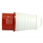 Вилка прямая переносная STEKKER PPG16-015-44 380V 16А IP44 3P+PE+N, красный - 