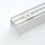 Профиль алюминиевый накладной Feron CAB256 Линии света с крепежами, белый - 