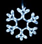 Световая фигура "Снежинка молочно-белая", LT001 Feron, артикул: 26699 - 