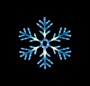 Световая фигура "Снежинка" RGB LT035 Feron, артикул: 26943 - 