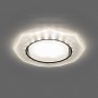 Светильник встраиваемый Feron с белой LED подсветкой GX53 без лампы белый матовый CD5021 - 