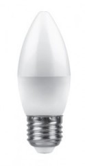 Лампа светодиодная Feron.PRO LB-1307 Свеча E27 7,5W дневной свет (4000К) OSRAM LED
