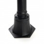 Светильник садово-парковый Feron серия Мадрид PL526 столб 60W E27 230V, черный - 