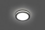 Светодиодный светильник Feron AL600 встраиваемый 7W дневной свет (4000К) черный - 