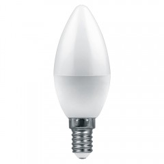 Лампа светодиодная диммируемая Feron LB-711 E14 11W свеча С37 теплый свет (2700K)