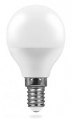 Лампа светодиодная Feron.PRO LB-1406 Шар G45 E14 6W дневной свет (4000К) OSRAM LED