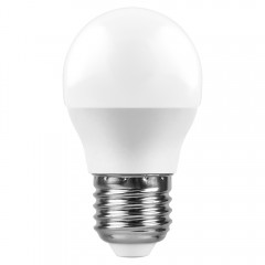 Лампа светодиодная диммируемая Feron LB-751 E27 11W шарик G45 теплый свет (2700K)