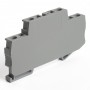 Торцевая заглушка STEKKER LD563-1-25 для ЗНИ LD555 2,5мм2 (JXB 2,5), серый 100шт - 