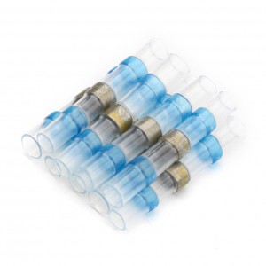Гильза соединительная изолированная STEKKER LD302-1525 с припоем 1,5-2,5мм, прозрачный голубой (10 штук в упаковке) Гильза соединительная изолированная STEKKER LD302-1525 с припоем 1,5-2,5мм, прозрачный голубой (10 штук в упаковке)