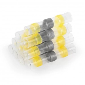 Гильза соединительная изолированная STEKKER LD302-4060 с припоем 4-6мм, прозрачный желтый (10 штук в упаковке) Гильза соединительная изолированная STEKKER LD302-4060 с припоем 4-6мм, прозрачный желтый (10 штук в упаковке)