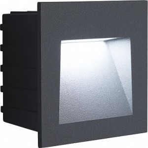 Светодиодный светильник Feron LN013 встраиваемый 3W дневной свет (4000К), IP65, серый Светодиодный светильник Feron LN013 встраиваемый 3W дневной свет (4000К), IP65, серый