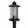 Светильник садово-парковый Feron PL726 Бордо столб max60W E27 230V, черный - 
