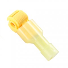 Зажим прокалывающий ответвительный STEKKER LD503-401-6 с плоским разъемом (50 пар) сечение 2,5-4мм2, желтый