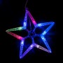 Гирлянда светодиодная "Ледяные звезды RGB", 10 шт, 220V, 4.8W, CL57 Feron, артикул: 26823 - 