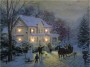 Световая картина "Домик с снегу", LT118 Feron, артикул: 26975 - 