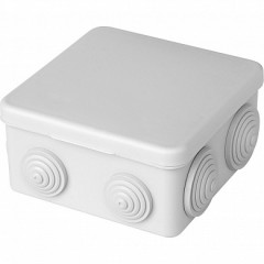 Коробка разветвительная STEKKER 250/380В, 10А, IP44, 7 вводов, белая EBX10-27-44