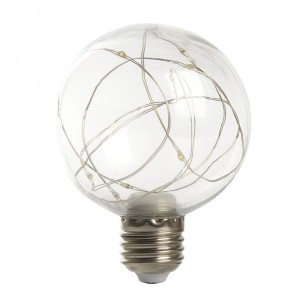 Лампа светодиодная декоративная Feron шар G80 E27 3W LB-381 теплый свет (2700К) Лампа светодиодная декоративная Feron шар G80 E27 3W LB-381 теплый свет (2700К)